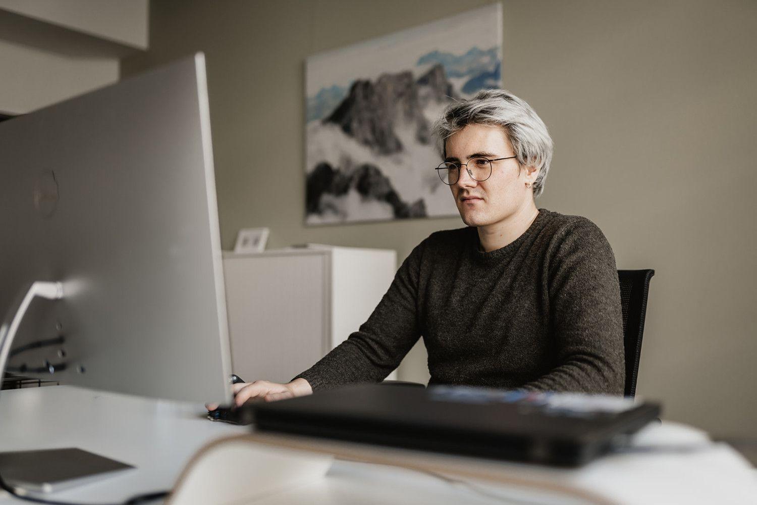 EntwicklervorPC