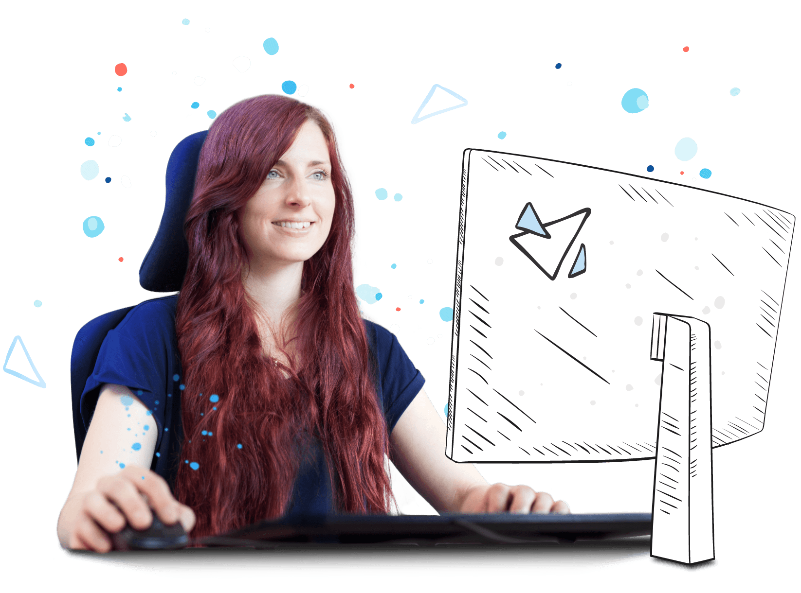 Stage Unternehmensseite bunt