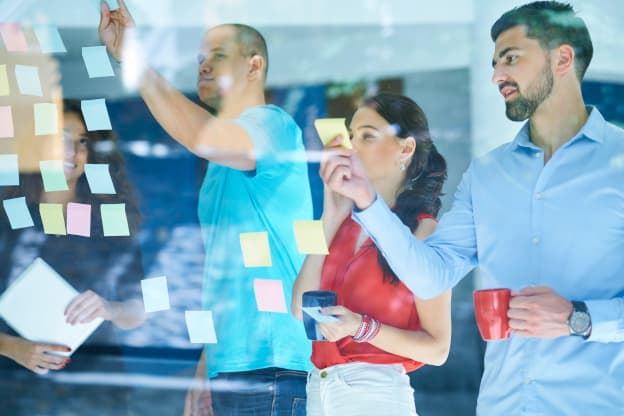 Graphik Lösungsorientiertes Coaching in Retrospektiven anwenden